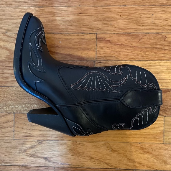 Givenchy Leather Western Ankle Boot - Picture 7 of 9